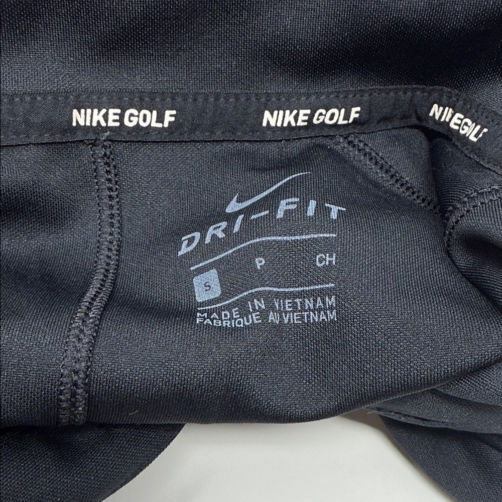 Nike Kid’s Golf Black Polo Embroidered Patch “Arnold Palmer Invitational” Size S - Picture 4 of 7